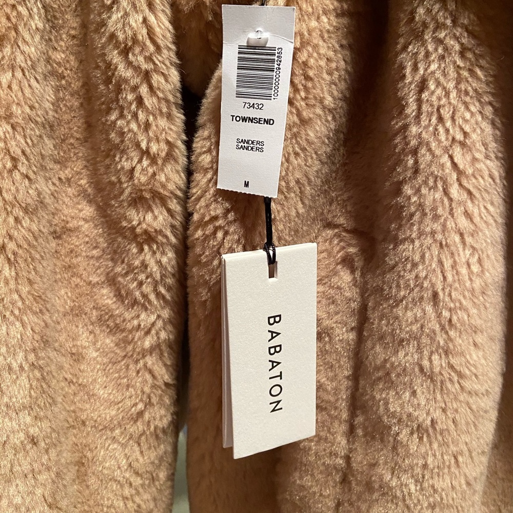 Babaton wool teddy coat - Picture 6 of 16